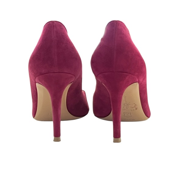 GIANVITO ROSSI 85 suede pumps - Picture 7 of 12
